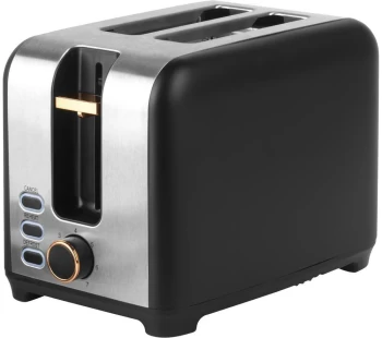 Image of Salter Nero EK4536 2 Slice Toaster