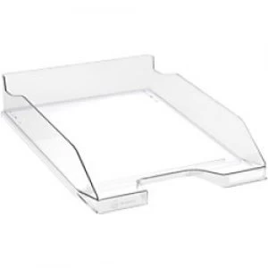 Image of Exacompta Letter Tray Combo MIDI Transparent 25.5 x 34.7 x 6.5 cm