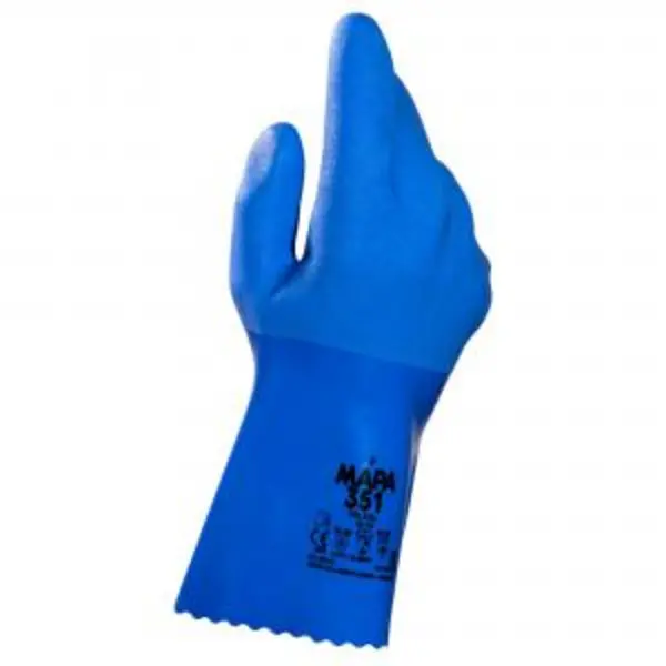 Image of Mapa Telsol 351 Gloves Size 10 Blue BESWMAPA351NXL