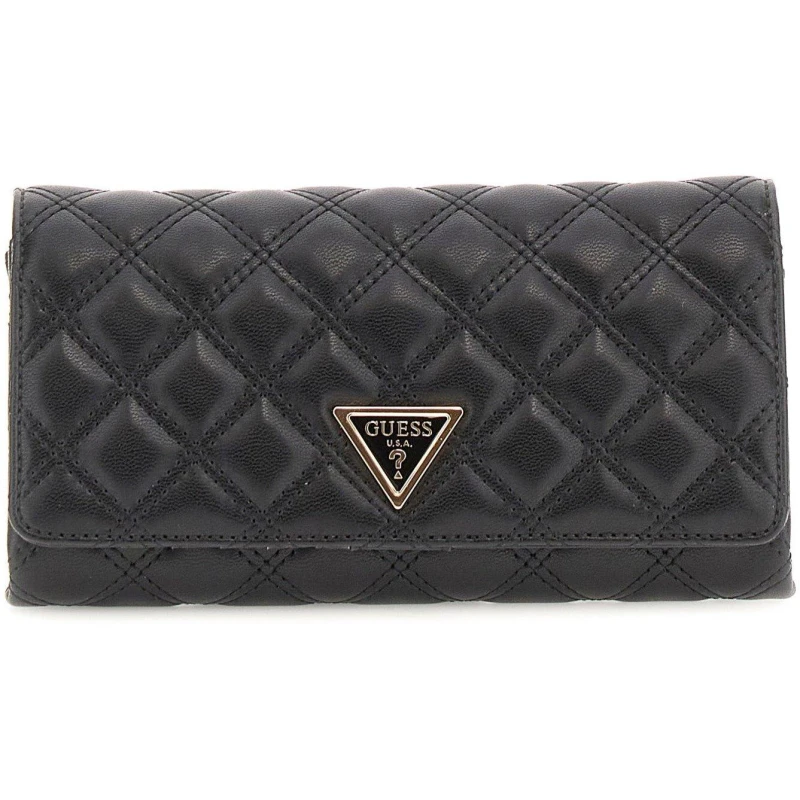 Image of Guess Womens Giully Clutch Bag Clutch Bags One Size Black 84831140000
