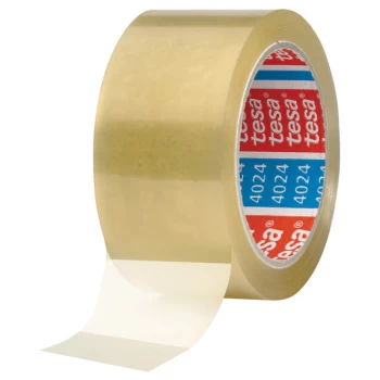 Image of tesa 04024 Universal Carton Sealing Tape Low Noise - Hi Tack - 50m...