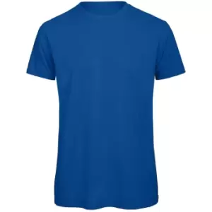 Image of B&C Mens Favourite Organic Cotton Crew T-Shirt (S) (Royal)