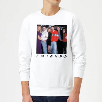 Image of Friends Cast Pose Sweatshirt - White - XXL