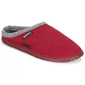 Image of Giesswein DANNHEIM womens Slippers in Red,4,5.5,6.5