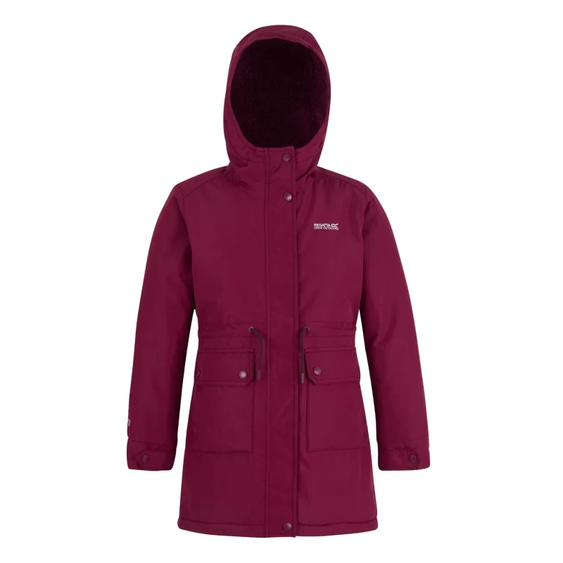 Image of Waterproof jacket for children Regatta Valenta Rouge Unisex 13 ans