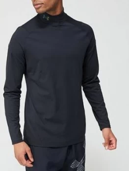Image of Urban Armor Gear Rush ColdGear 2.0 Long Sleeve Top - Black, Size S, Men