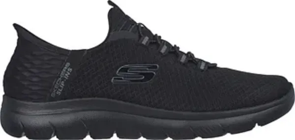 Image of Skechers Slip-ins Summits High Range Trainers Black 10 UK