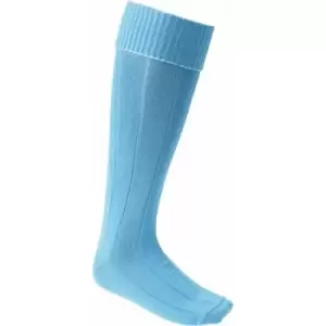 Image of Carta Sport Boys Football Socks (3 UK-6 UK) (Sky Blue)