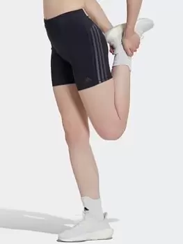 Image of adidas Run Icons Short Tights, Dark Blue Size M Women