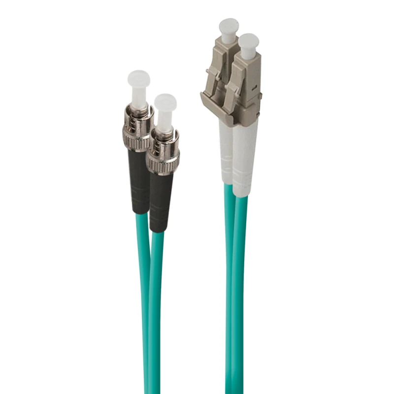 Image of ALOGIC 1m LC-ST 40G/100G Multi Mode Duplex LSZH Fibre Cable 50/125 OM4