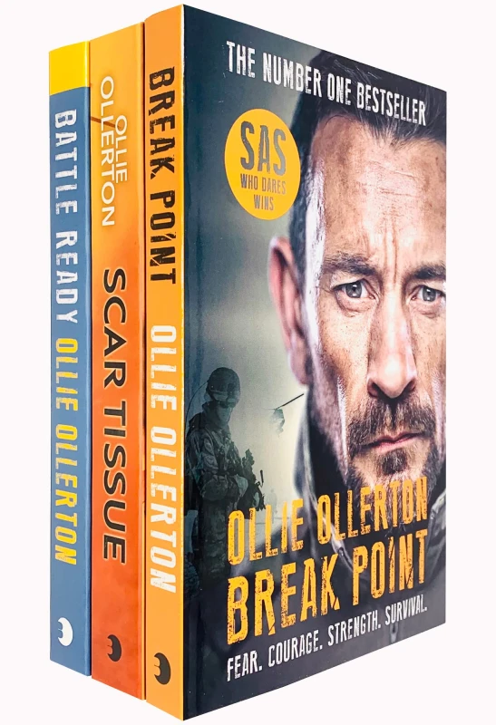 Image of Ollie Ollerton Collection 3 Books Set ( Battle Ready, Scar Tissue & Break Point SAS ) Ollie Ollerton Books