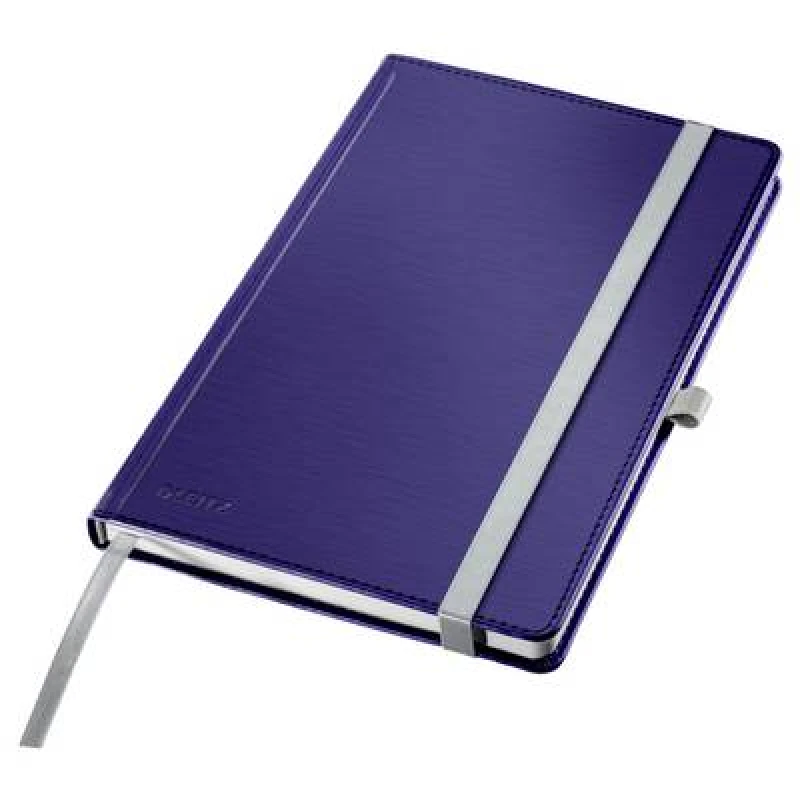 Image of Leitz Leitz 44851069 Notebook Ruled Titanium blue No. of sheets: 80 A5 44851069
