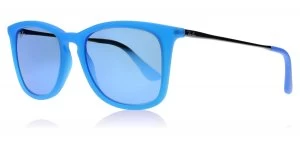Image of Ray-Ban Junior RJ9063S Sunglasses Blue / Grey 701155 48mm