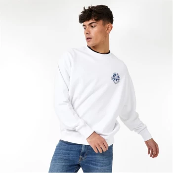 Image of Jack Wills Globe Sweatshirt - White