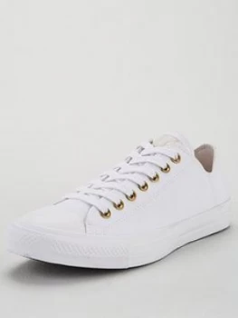 Image of Converse Chuck Taylor All Star Ox - White/White