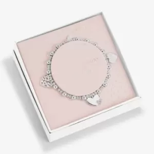 Image of Life'S A Charm Happy Birthday Mum Silver Charm 17.5cm Bracelet 6165