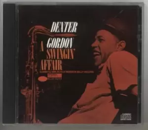 Image of Dexter Gordon A Swingin' Affair 1987 USA CD album CDP841332