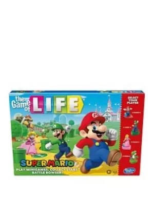 Image of Hasbro The Game Of Life: Super Mario Edition Board Game For Children Aged 8 And Up