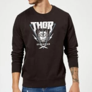Image of Marvel Thor Ragnarok Asgardian Triangle Sweatshirt - Black - 5XL