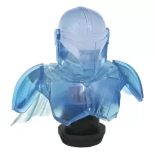 Image of Star Wars The Mandalorian Legends in 3D Bust 1/2 The Mandalorian Hologram SDCC 2021 Exclusive 25 cm