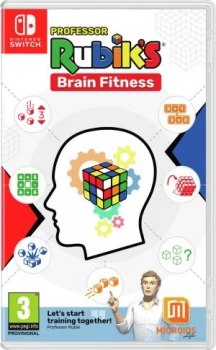 Image of Professor Rubicks Brain Fitness Nintendo Switch Game