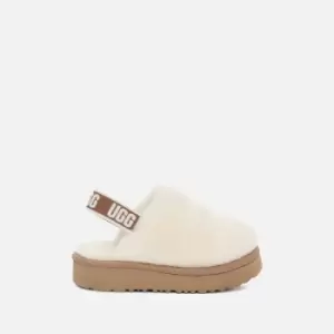 Image of UGG Fluff Yeah Clog Sheepskin Slippers - UK 9 Kids