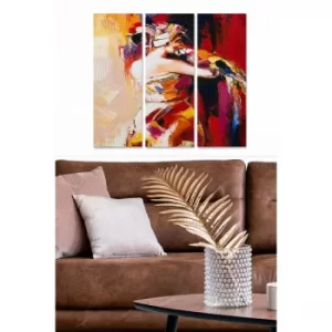 Image of MDF6413897 Multicolor Decorative MDF Painting (3 Pieces)