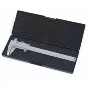Image of 6' Vernier Caliper 150mm Stainless Steel Measuring Tool with Case 76915000 - Hilka