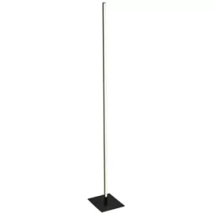 Image of Searchlight Tribeca 1 Light LED Floor Lamp, Temperature Colour Changing, Matt Black 2700/3000/4000K