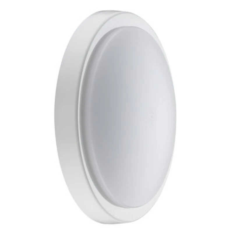 Image of Luceco Indoor Bulkhead Light with White & Chrome Bezels, 2800lm Multi
