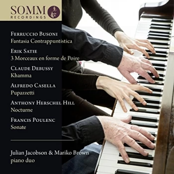 Image of Julian Jacobson - JACOBSON & BROWN:PIANO DUO CD