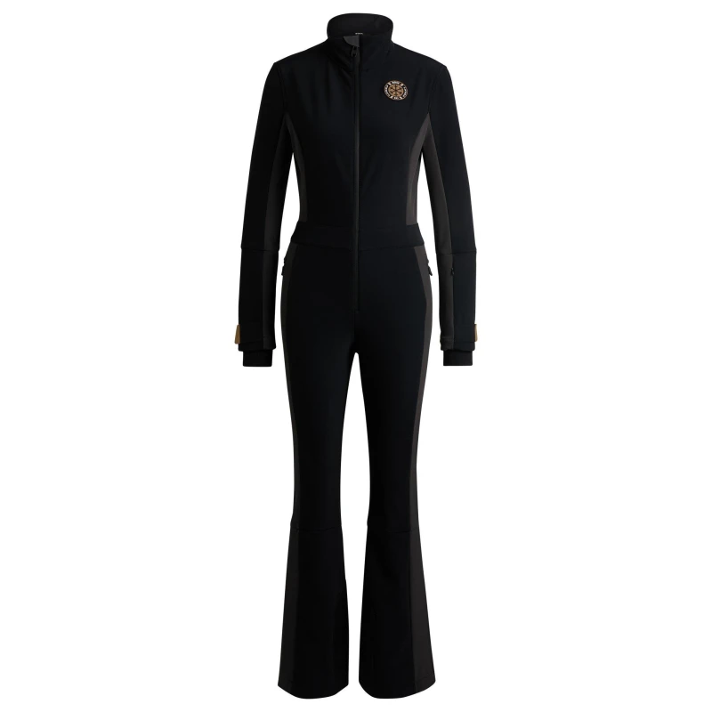 Image of Boss Womens Aerni Ski T-Shirt Dress Black female 8 (S)