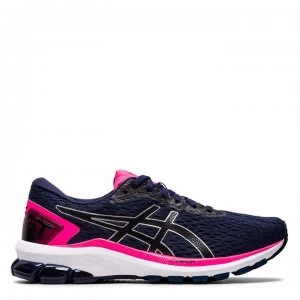 Image of Asics GT1000v9 Ladies Running Shoes - Black/Pink