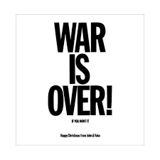 Image of John Lennon - War is Over Greetings Card