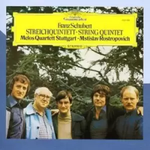 Image of String Quintet Melos Quartett Rostropovich by Franz Schubert CD Album