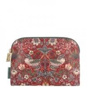 Image of MORRIS and Co Strawberry Thief Small Cosmetic Bag