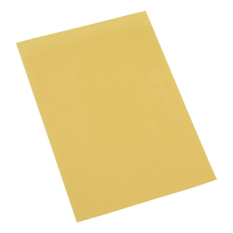 Image of 5 Star office 5 Star Office Square Cut Folder Recycled 180gsm Foolscap Yellow (Pack of 100) 34045X
