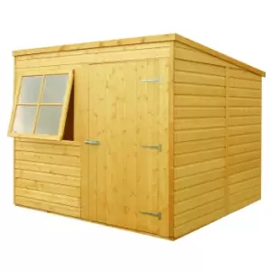 Image of Shire 7ft x 7ft Wooden Pent Garden Shed