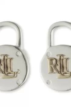 Image of Lauren Ralph Lauren Padlock Stud Earrings 60559005-G03