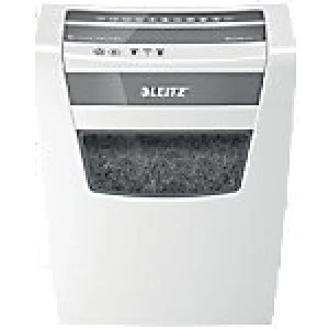 Image of Leitz IQ Home Office Cross-Cut Shredder Security Level P-4 10 Sheets
