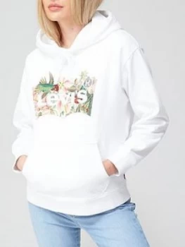 Image of Levis Graphic Standard Hoodie - White
