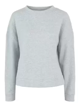 Image of PIECES Relaxed Sweatshirt Women Grey