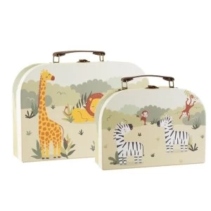 Image of Sass & Belle Savannah Safari 2Pcs Set Suitcases