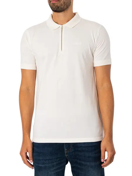 Image of Barbour International Cylinder Polo Shirt Whisper White XL