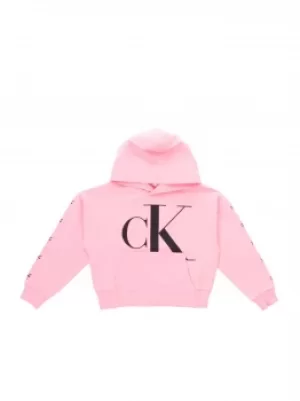 Image of CALVIN KLEIN Sweatshirt Girls Rose cotone