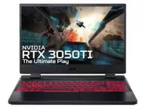 Image of Acer Nitro 5 AN515-58 Gaming Laptop, Intel Core i5-12500H, 16GB Ram, 512GB PCIe SSD, Nvidia GeForce RTX 3050 Ti 4GB, 15.6" Full HD IPS 144Hz, Win