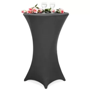 Image of Cocktail Table Cover 5Pcs Set Anthracite 60cm