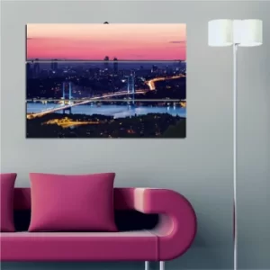 Image of PY11 Multicolor Decorative MDF Painting (3 Pieces)