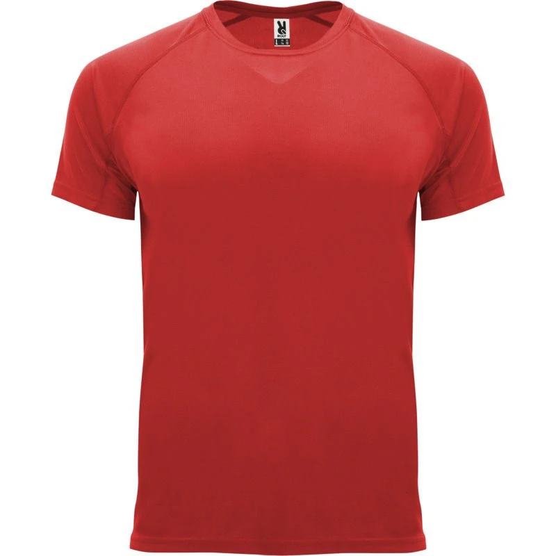 Image of ROLY Bahrain Sports T-Shirt in Red Size: 4 Years Red Unisex 4 Years