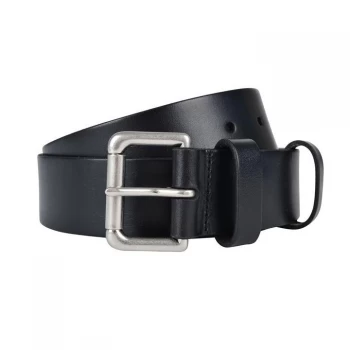 Image of Polo Ralph Lauren Logo Patch Belt - Black